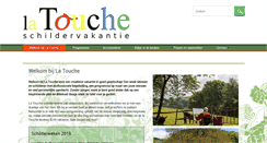 Desktop Screenshot of latouche-schildervakantie.nl